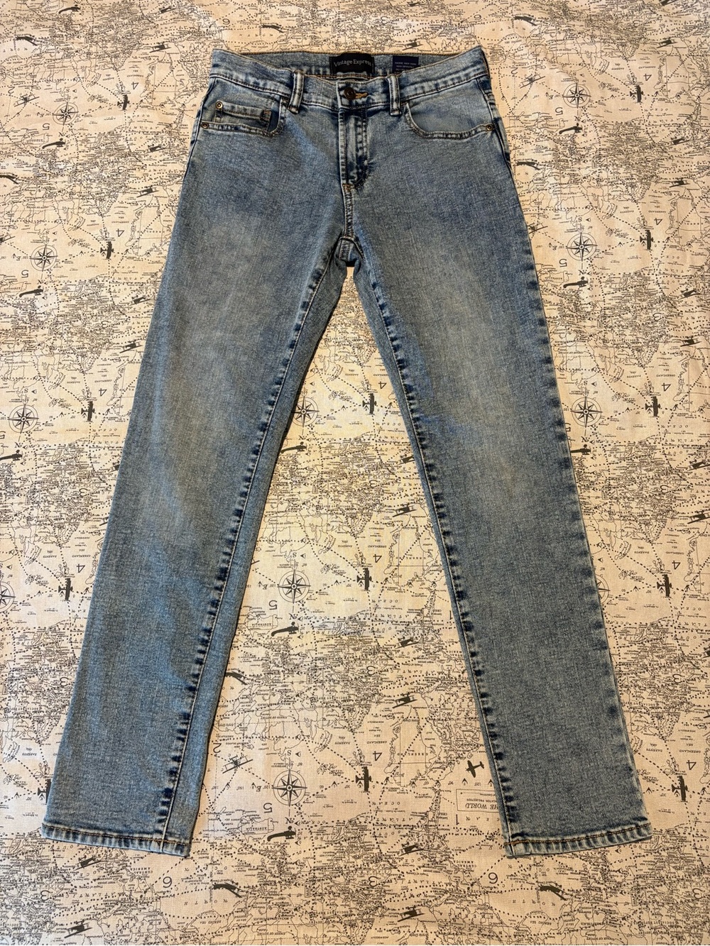 Kids Light Blue Slim Jeans